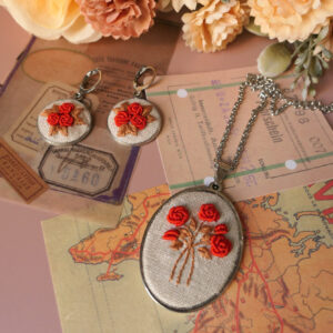 Botões de flores laranja | Conjunto